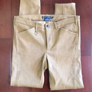 Ralph Lauren lambs suede riding pants